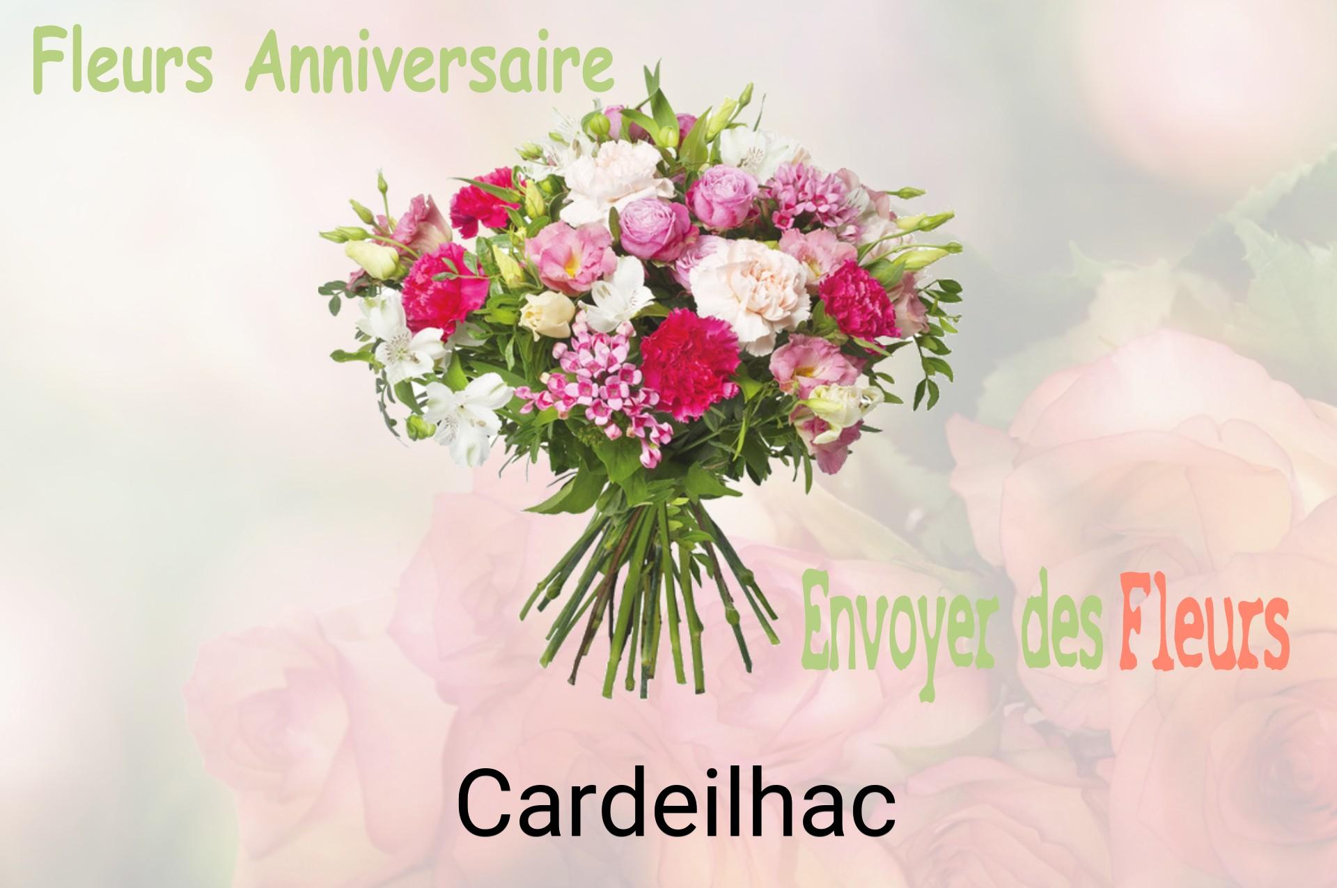 Bouquet de fleurs d’anniversaire livré à Cardeilhac